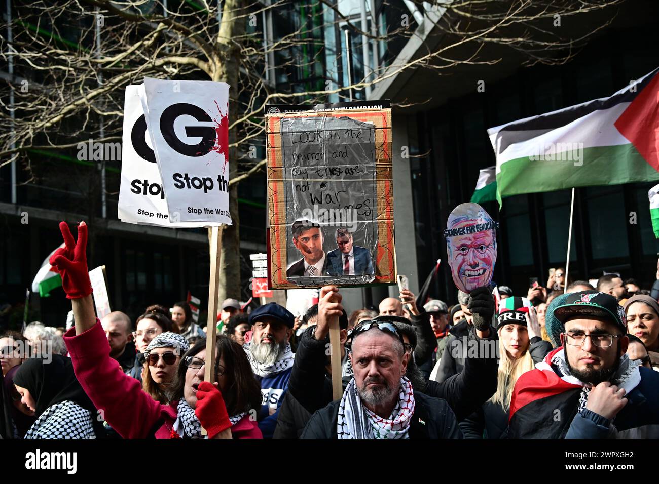London palestine march 2024 hi-res stock photography and images - Alamy