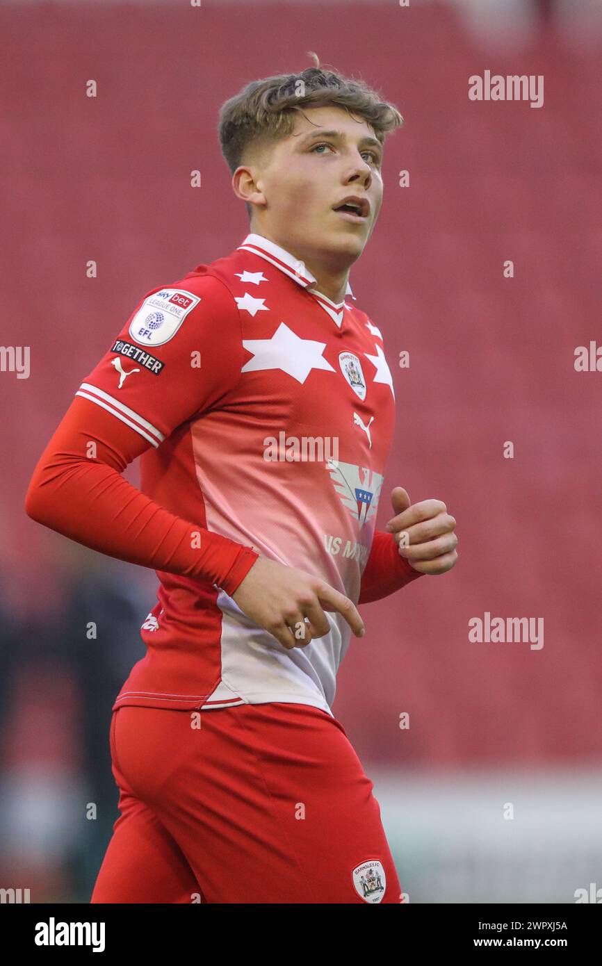 Aiden Marsh of Barnsley during the Sky Bet League 1 match Barnsley vs ...