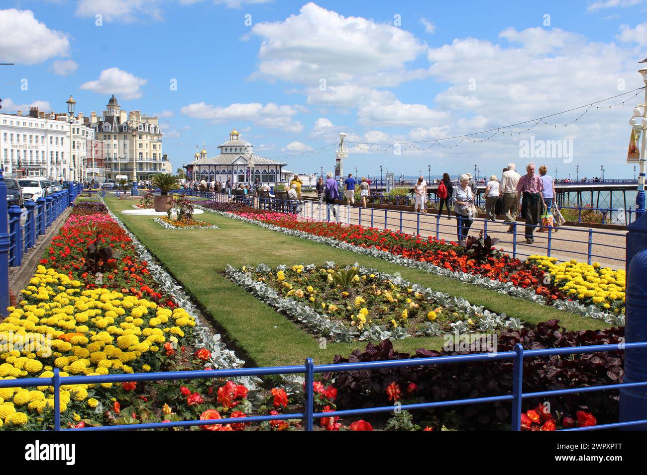 CARPET GARDENS IN THE SEASIDE RESORT OF EASTBOURNE Stock Photo Alamy