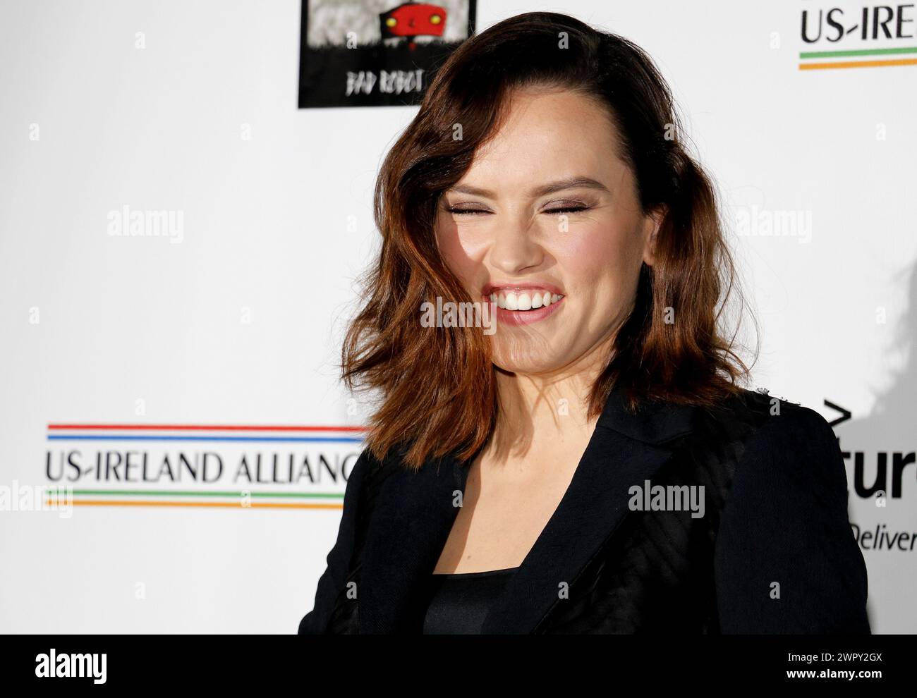 Daisy Ridley at the 2016 Oscar Wilde Awards held at the Bad Robot in ...