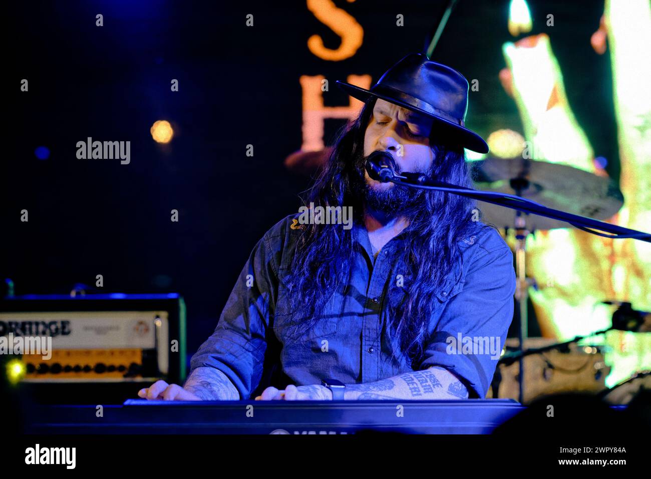 Mon Concert Hall, Madrid, Spain. 09th Mar, 2024. Shawn James Tour