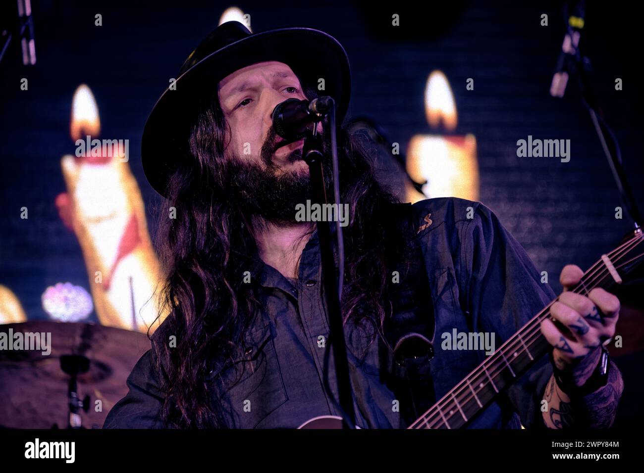 Mon Concert Hall, Madrid, Spain. 09th Mar, 2024. Shawn James Tour