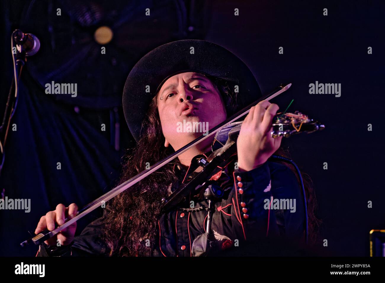 Mon Concert Hall, Madrid, Spain. 09th Mar, 2024. Shawn James Tour. Sage