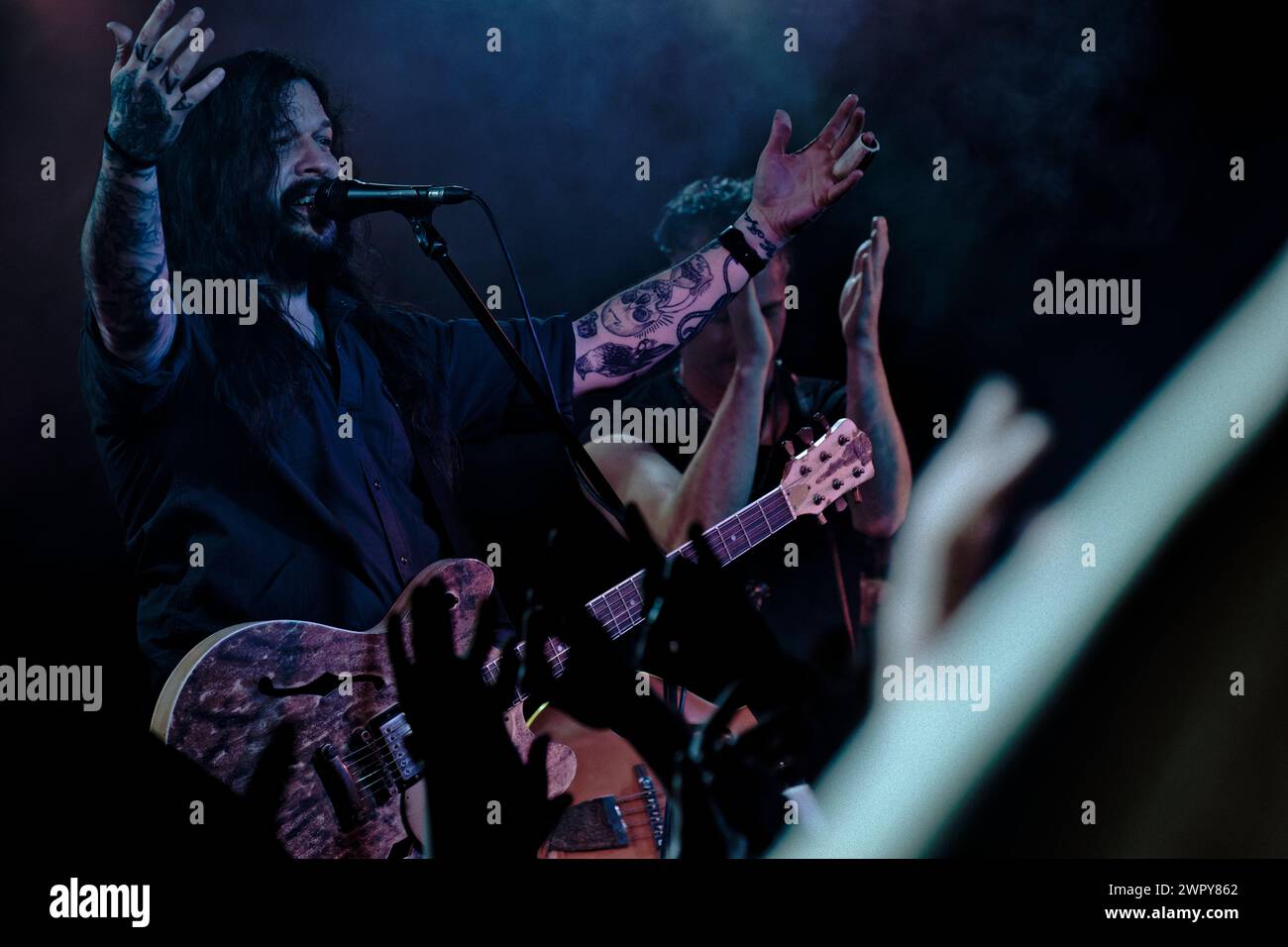 Mon Concert Hall, Madrid, Spain. 09th Mar, 2024. Shawn James Tour