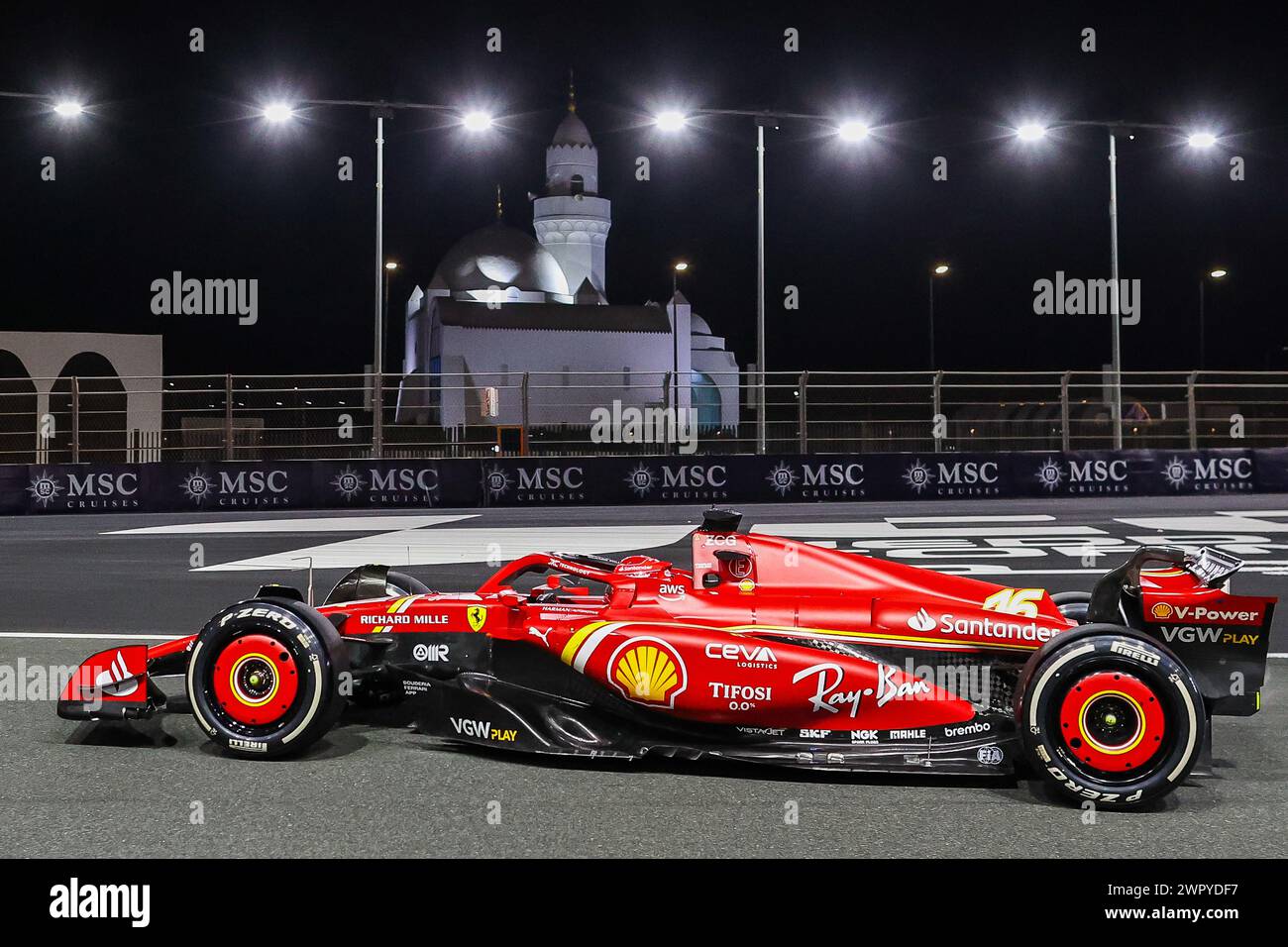 The official promotional photo for the 2024 Formula 1 stc Saudi Arabian