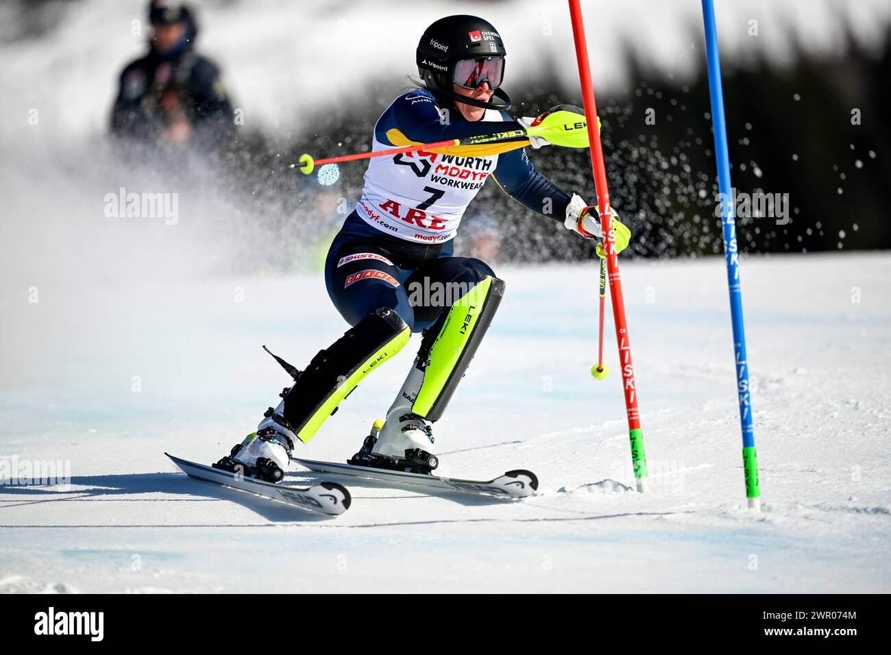 ÅRE, SVERIGE 20240310Sweden's Sara Hector in action during the first