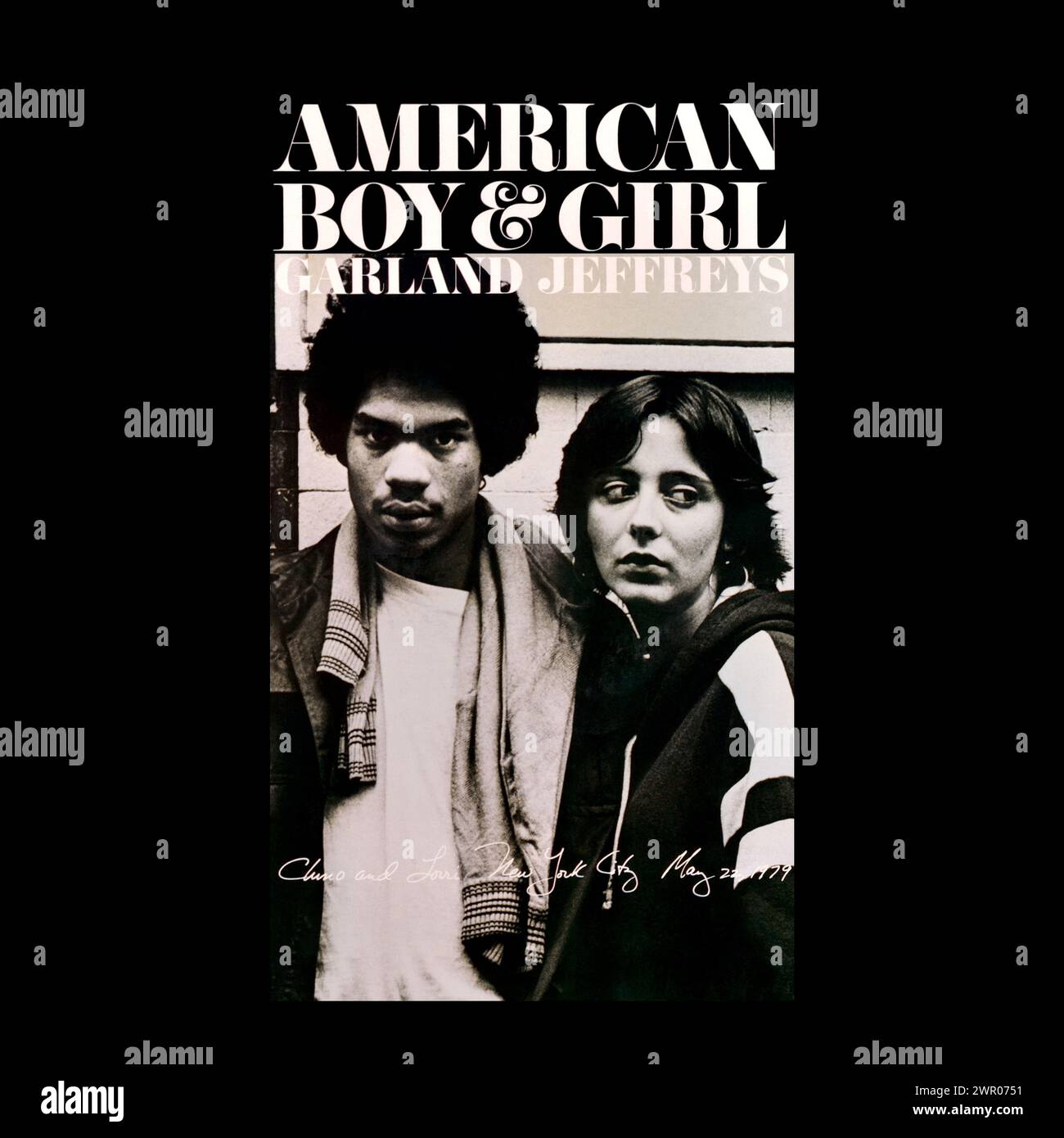 Garland Jeffreys original vinyl album cover American Boy & Girl