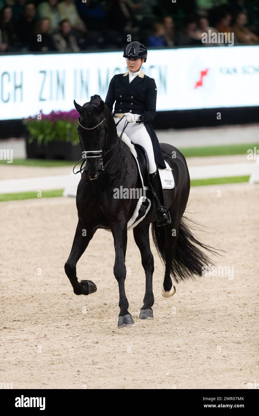 DenBosch, Netherlands March 9, 2024. Emmelie Scholtens of the