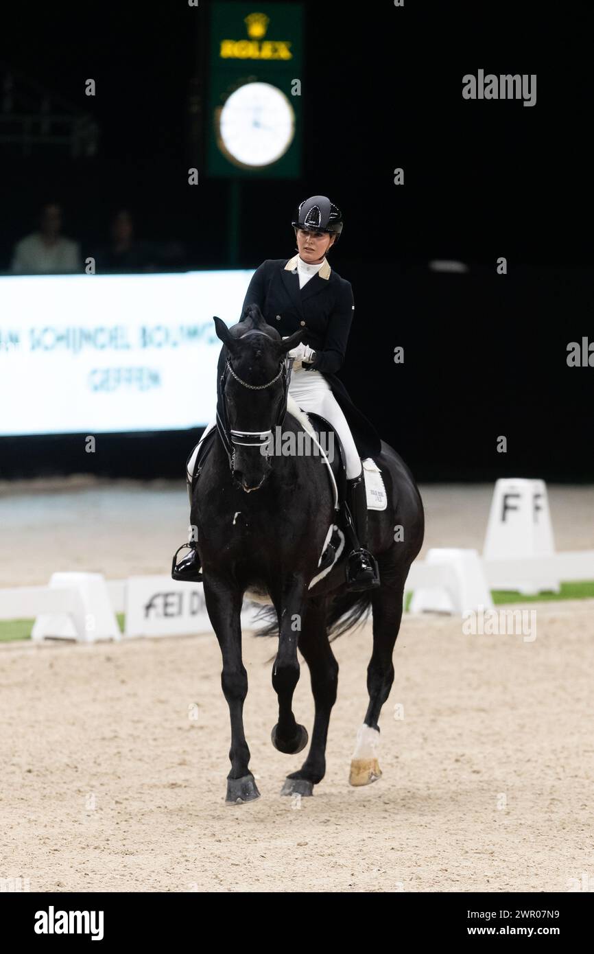 DenBosch, Netherlands March 9, 2024. Emmelie Scholtens of the