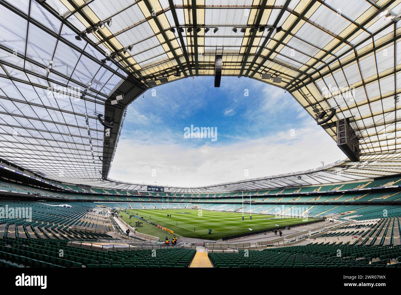 General view during the 2024 Six Nations Championship, rugby union