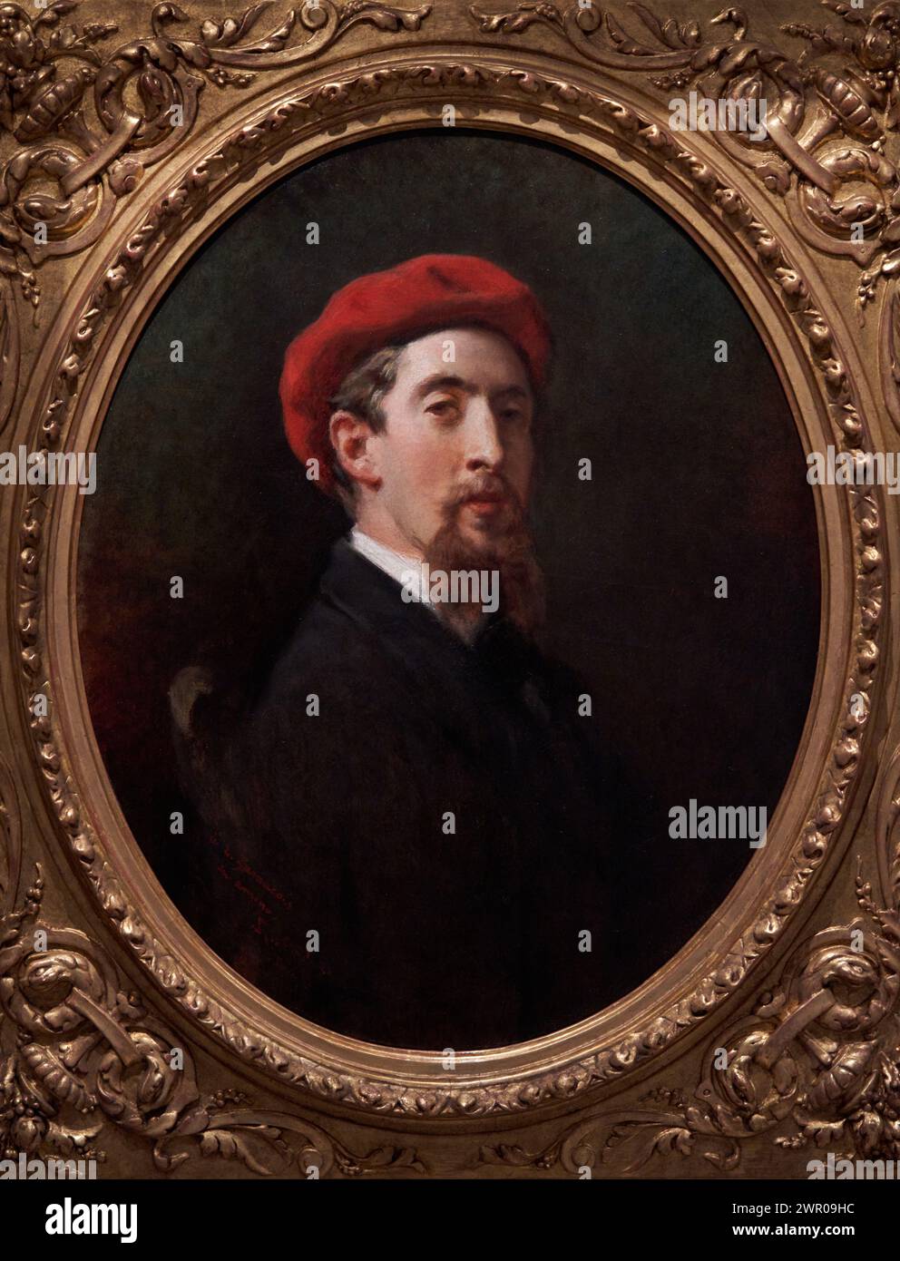 “The painter Eduardo Zamacois”, 1863-1864, Raimundo de Madrazo (1841-1920) Stock Photo