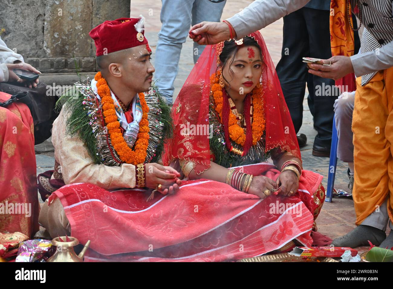 Newari wedding saree hotsell