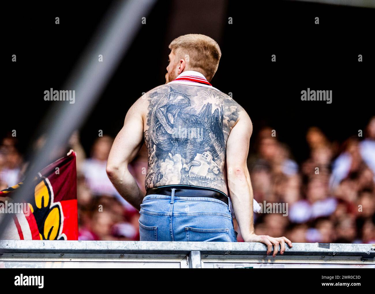 Rcken Tattoo Mann