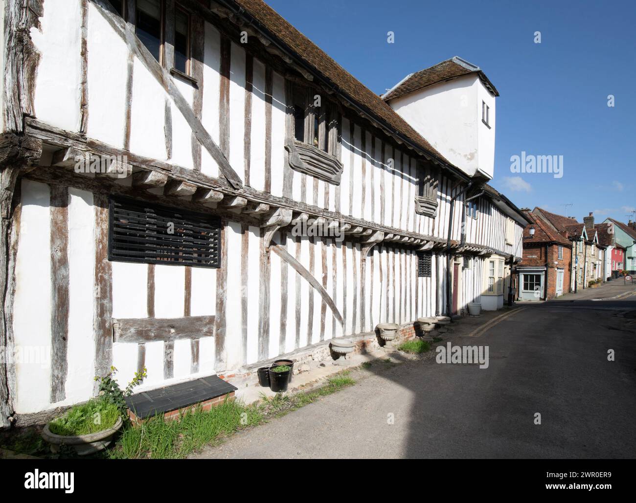 Castle Street Saffron Walden Essex Stock Photo Alamy