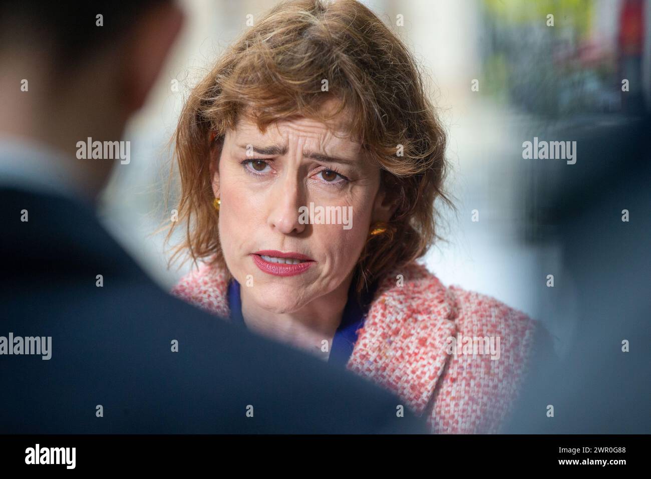 London, England, UK. 10th Mar, 2024. Health Secretary VICTORIA ATKINS ...