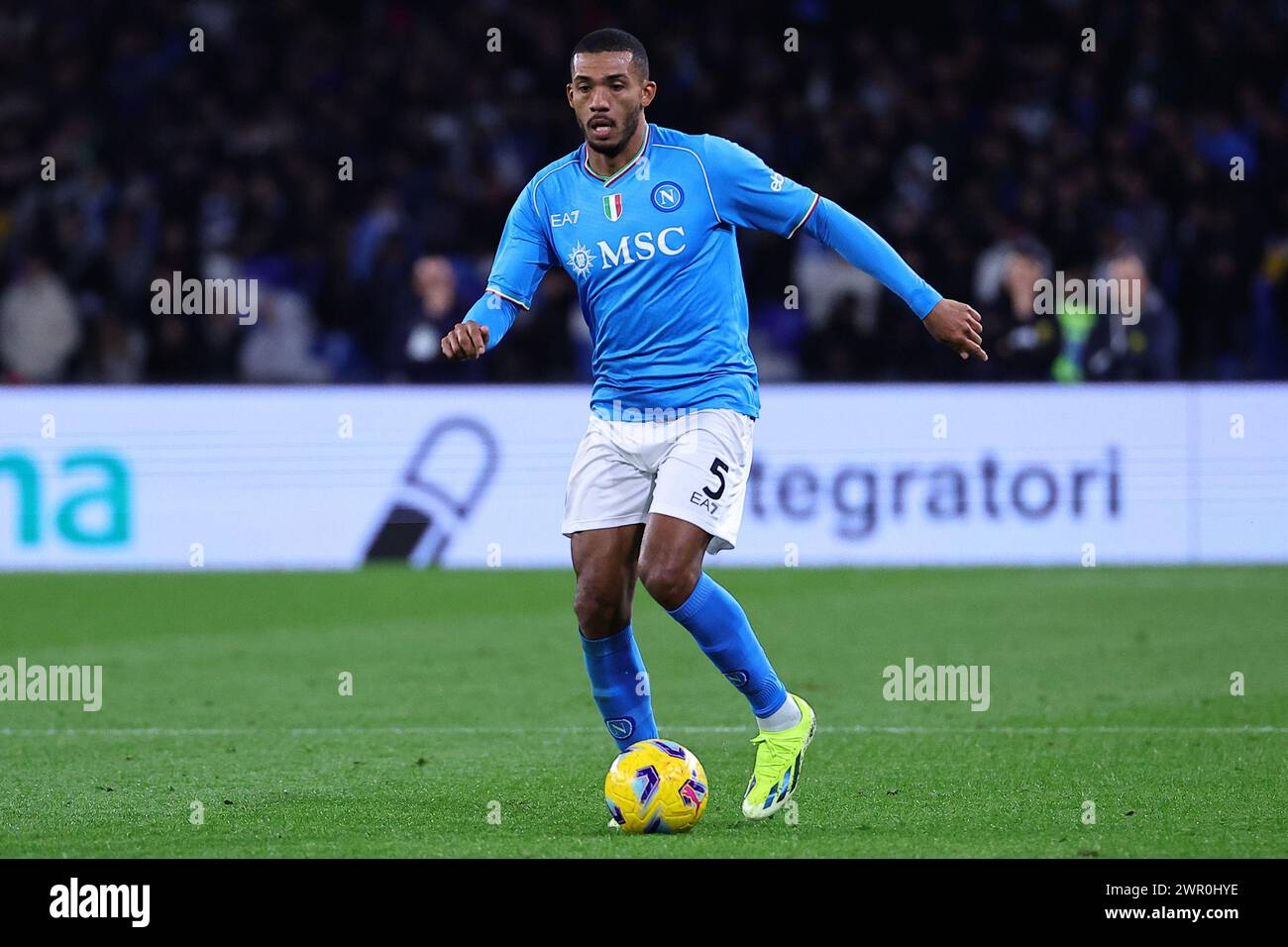 Juan Jesus of SSC Napoli  during the Serie A football match between SSC Napoli and Torino FC at Diego Armando Maradona stadium in Naples (Italy), March 8th, 2024. Stock Photo