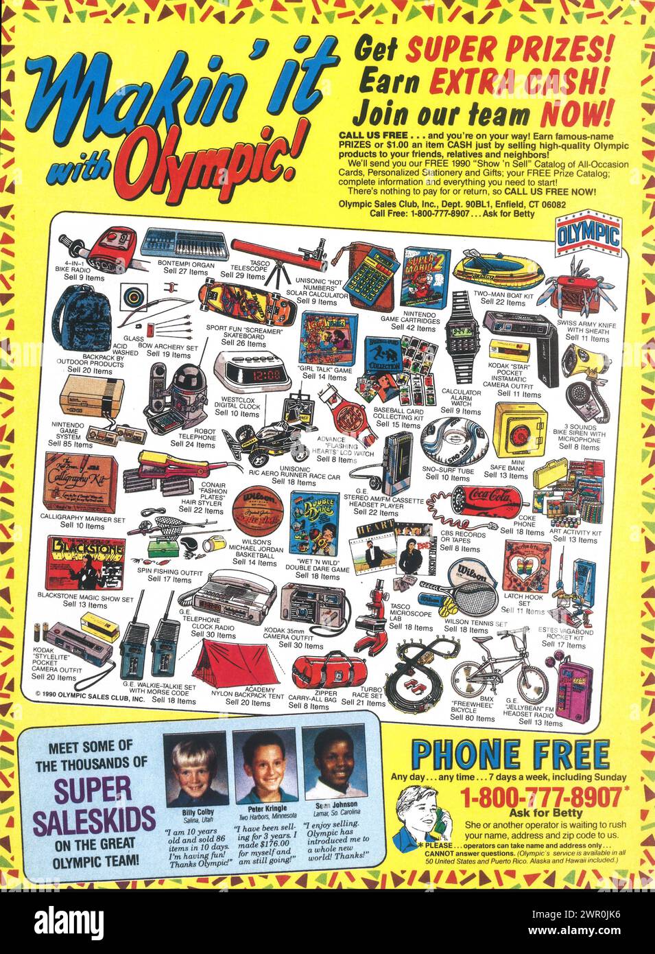 Ad selling products to kids hires stock photography and images Alamy