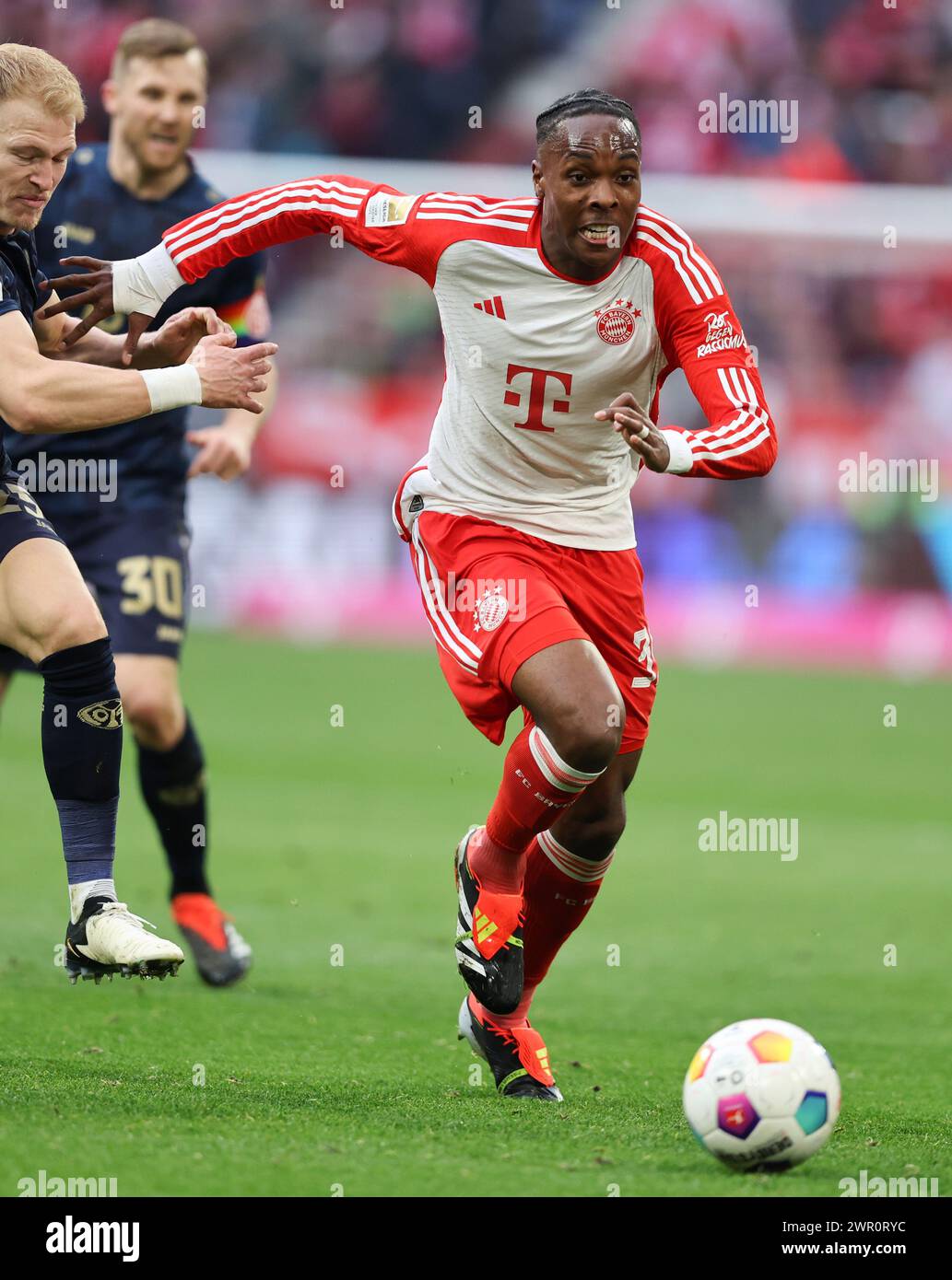 Mathys Tel of FC Bayern Muenchen Fussball 1 . Bundesliga Saison 2023 / ...