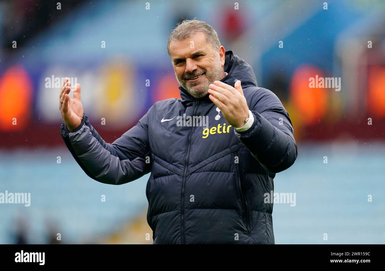 Tottenham aston villa 10 march 2024 hires stock photography and images