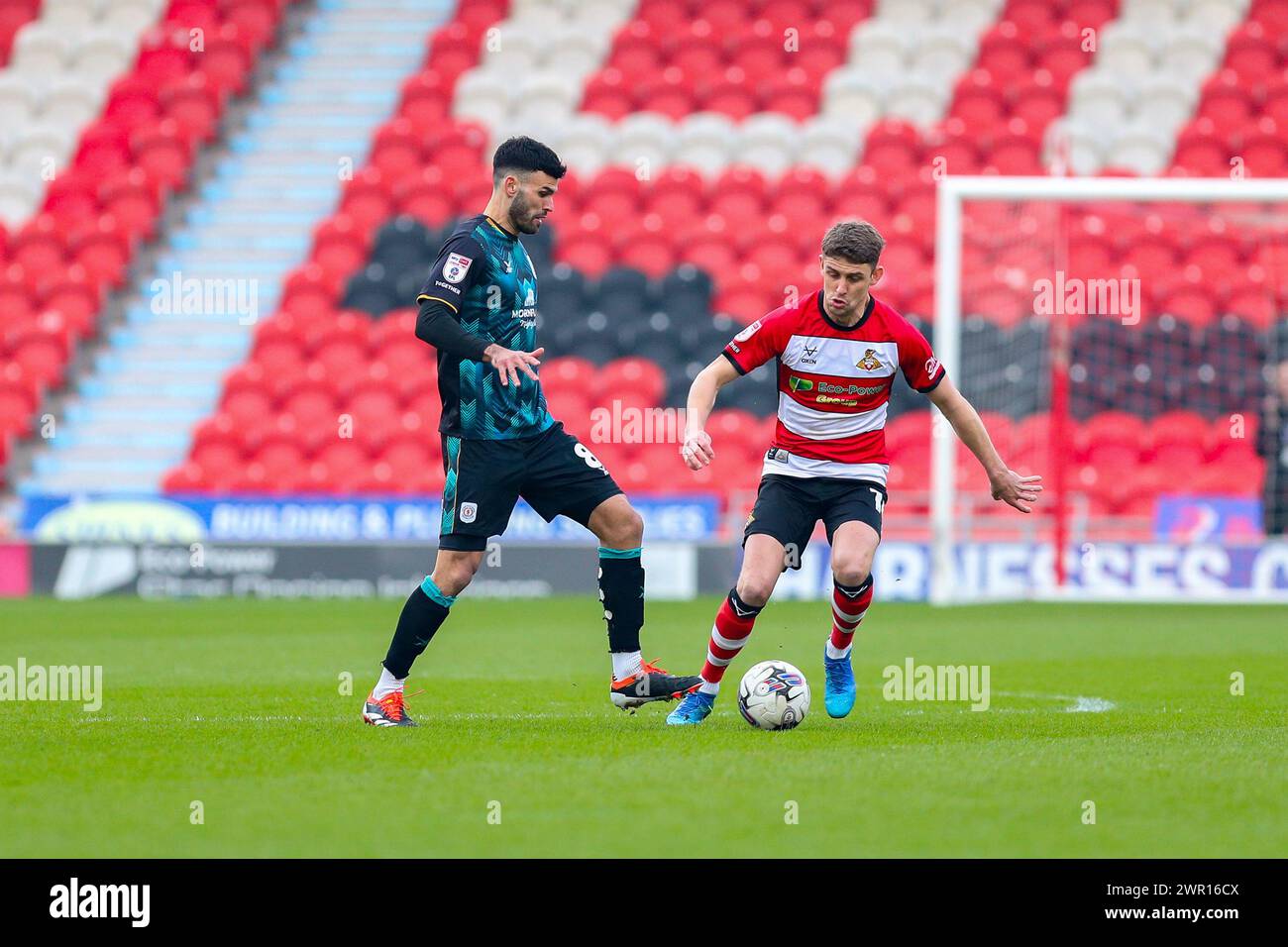 Eco Power Stadium, Doncaster, England 9th March 2024 Conor Thomas