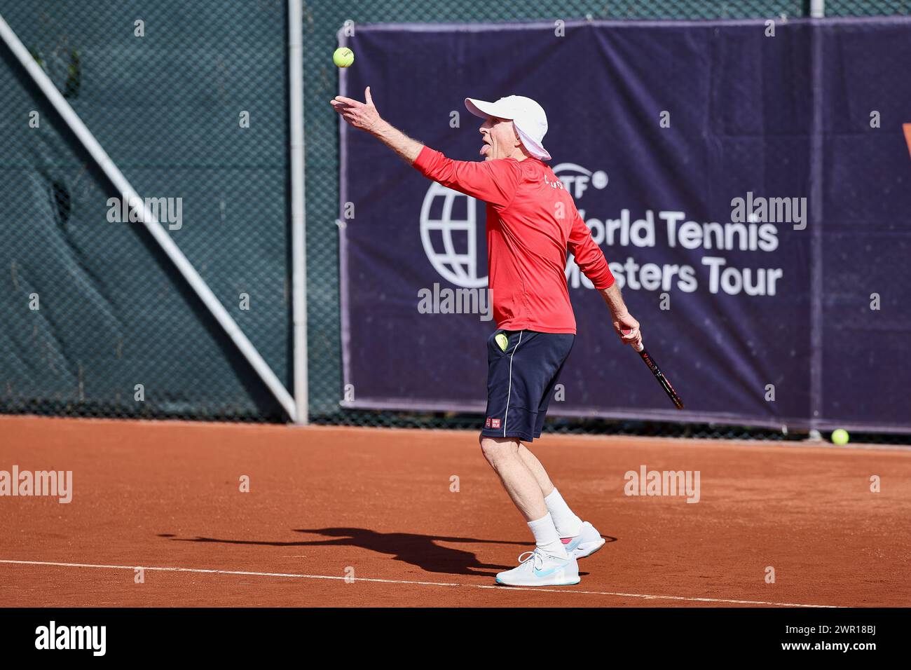 Manavgat, Antalya, Turkey. 10th Mar, 2024. Horst Dammholz (CAN) in action during the 2024 World Team & Individual Championships 65-85 (Credit Image: © Mathias Schulz/ZUMA Press Wire) EDITORIAL USAGE ONLY! Not for Commercial USAGE! Stock Photo