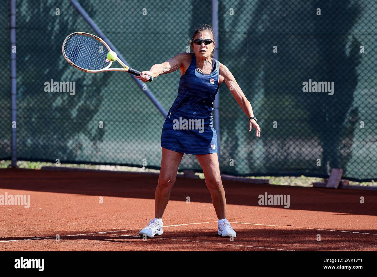 Manavgat, Antalya, Turkey. 10th Mar, 2024. Marcela Alejandra De Gregorio (ARG) Captain in action during the 2024 World Team & Individual Championships 65-85 (Credit Image: © Mathias Schulz/ZUMA Press Wire) EDITORIAL USAGE ONLY! Not for Commercial USAGE! Stock Photo