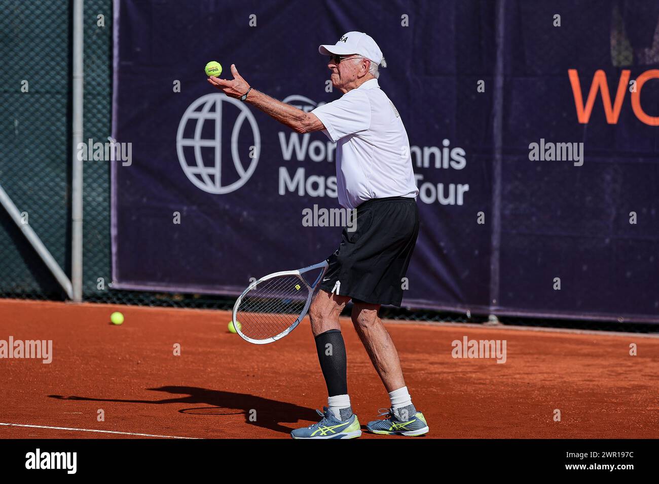 March 10, 2024, Manavgat, Antalya, Turkey: William Wolff (USA) in action during the 2024 World Team & Individual Championships 65-85 (Credit Image: © Mathias Schulz/ZUMA Press Wire) EDITORIAL USAGE ONLY! Not for Commercial USAGE! Stock Photo