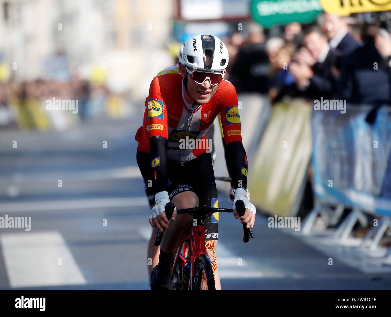 ©PHOTOPQR/NICE MATIN/Dylan Meiffret ; Nice ; 10/03/2024 ; Arrivee de la