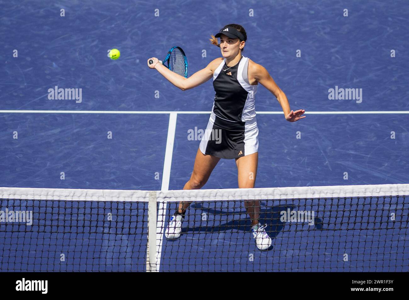March 9, 2024 Clara Burel (FRA) was defeated by Coco Gauff (USA) 62