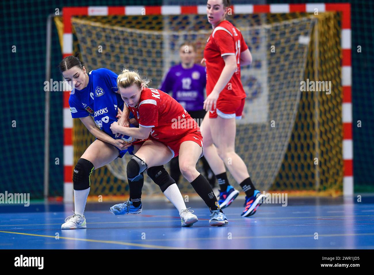 2024.03.10 Chorzow Pilka reczna Centralna Liga Pilki Recznej Kobiet Sezon 2023/2024 KPR Ruch Chorzow - SPR Sosnica Gliwice N/z Aleksandra Salisz Foto Marcin Bulanda/PressFocus 2024.03.10 Chorzow Handball Women Polish Central League Season 2023/2024 KPR Ruch Chorzow - SPR Sosnica Gliwice Aleksandra Salisz Credit: Marcin Bulanda/PressFocus Credit: Sipa USA/Alamy Live News Stock Photo