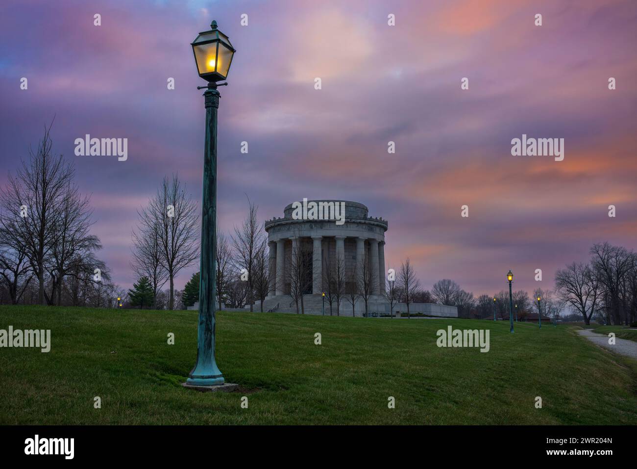 Rogers Clark National Historical Park in Vincennes, Indiana, on