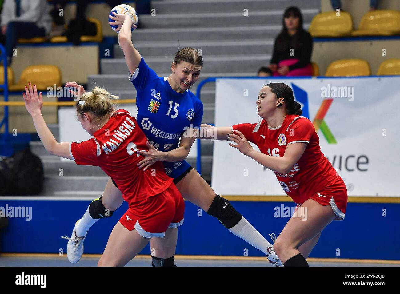 2024.03.10 Chorzow Pilka reczna Centralna Liga Pilki Recznej Kobiet Sezon 2023/2024 KPR Ruch Chorzow - SPR Sosnica Gliwice N/z Natalia Doktorczyk Foto Marcin Bulanda/PressFocus 2024.03.10 Chorzow Handball Women Polish Central League Season 2023/2024 KPR Ruch Chorzow - SPR Sosnica Gliwice Natalia Doktorczyk Credit: Marcin Bulanda/PressFocus Credit: Sipa USA/Alamy Live News Stock Photo