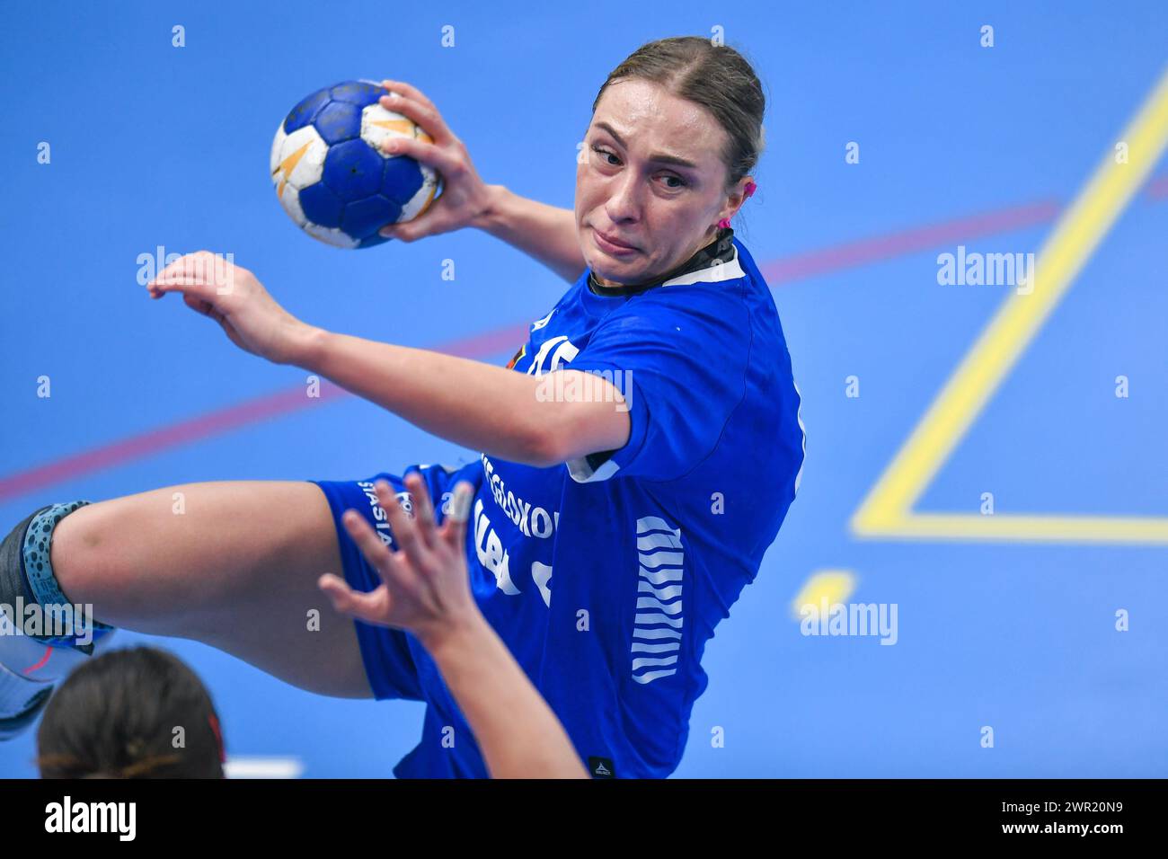 2024.03.10 Chorzow Pilka reczna Centralna Liga Pilki Recznej Kobiet Sezon 2023/2024 KPR Ruch Chorzow - SPR Sosnica Gliwice N/z Polina Masalova Foto Marcin Bulanda/PressFocus 2024.03.10 Chorzow Handball Women Polish Central League Season 2023/2024 KPR Ruch Chorzow - SPR Sosnica Gliwice Polina Masalova Credit: Marcin Bulanda/PressFocus Credit: Sipa USA/Alamy Live News Stock Photo