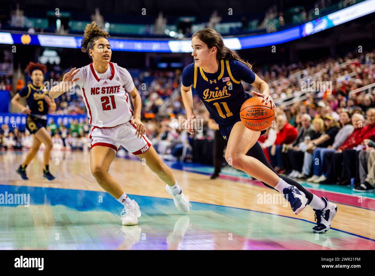 March 10, 2024 Notre Dame Fighting Irish guard Sonia Citron (11