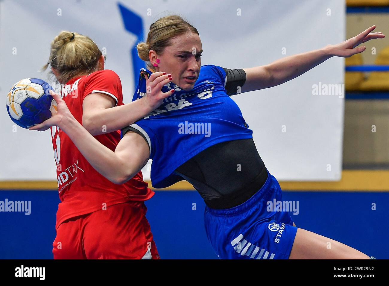 2024.03.10 Chorzow Pilka reczna Centralna Liga Pilki Recznej Kobiet Sezon 2023/2024 KPR Ruch Chorzow - SPR Sosnica Gliwice N/z Polina Masalova Foto Marcin Bulanda/PressFocus 2024.03.10 Chorzow Handball Women Polish Central League Season 2023/2024 KPR Ruch Chorzow - SPR Sosnica Gliwice Polina Masalova Credit: Marcin Bulanda/PressFocus Credit: Sipa USA/Alamy Live News Stock Photo