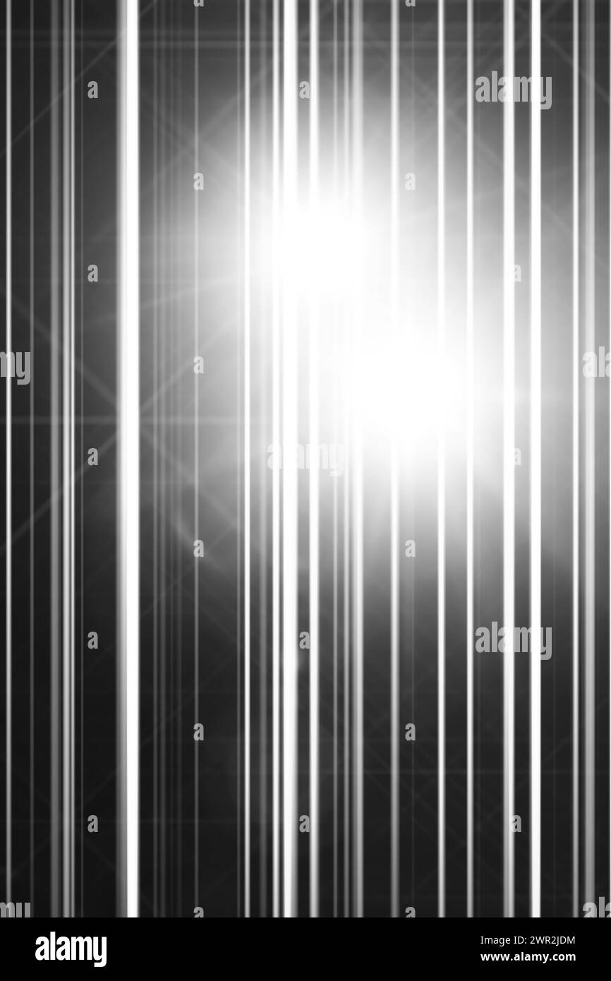 Flare sun shine ray effect on black background. Sunlight spot flash or