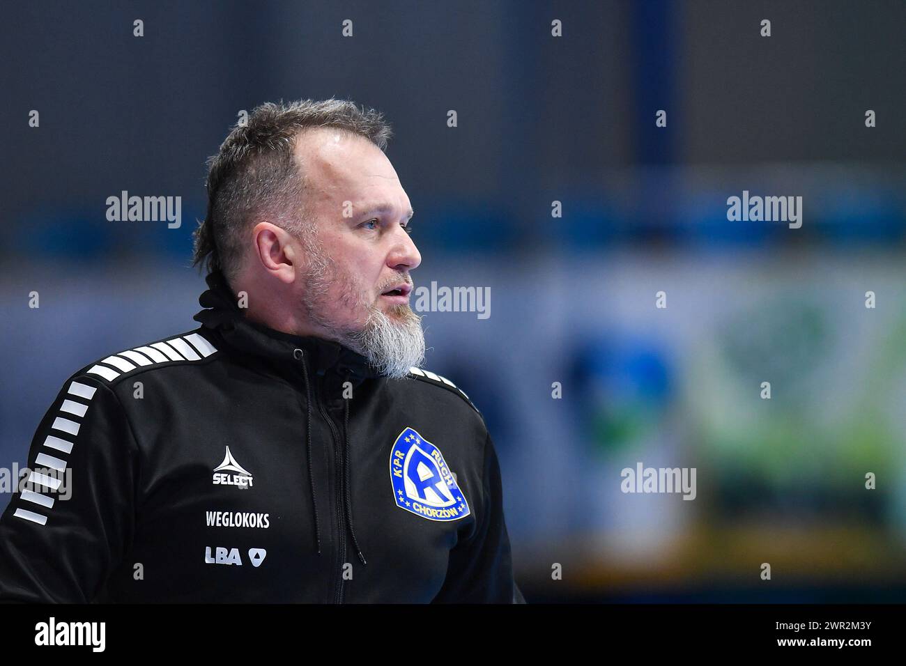 2024.03.10 Chorzow Pilka reczna Centralna Liga Pilki Recznej Kobiet Sezon 2023/2024 KPR Ruch Chorzow - SPR Sosnica Gliwice N/z Ivo Vavra Foto Marcin Bulanda/PressFocus 2024.03.10 Chorzow Handball Women Polish Central League Season 2023/2024 KPR Ruch Chorzow - SPR Sosnica Gliwice Ivo Vavra Credit: Marcin Bulanda/PressFocus Credit: Sipa USA/Alamy Live News Stock Photo