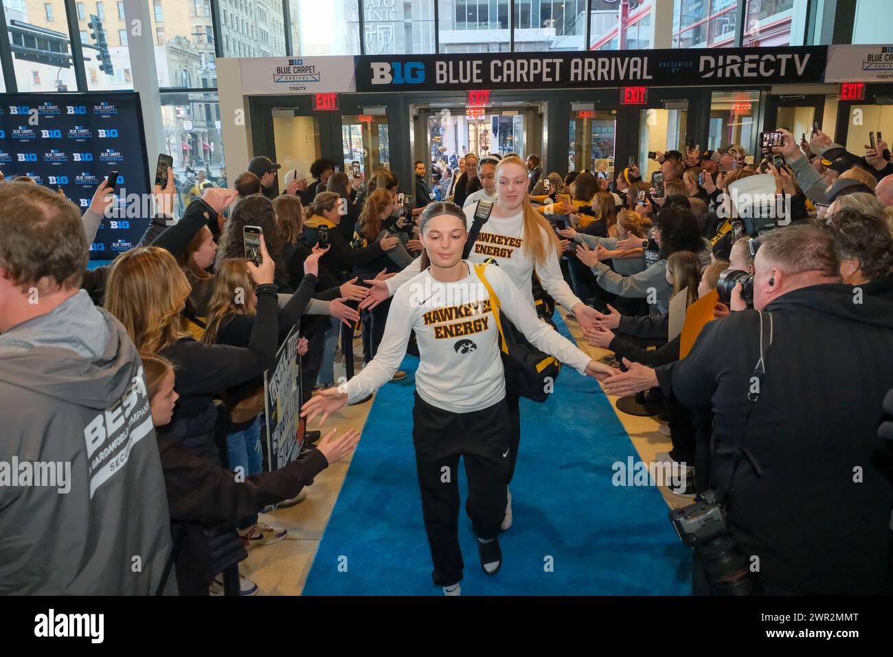 Minneapolis, Minnesota, USA. 10th Mar, 2024. Iowa Hawkeyes guard TAYLOR