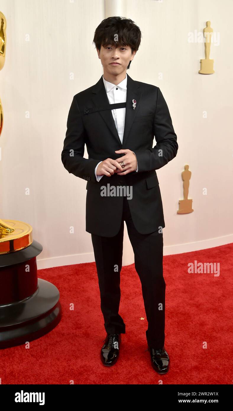 Alan Chikin Chow Alan Chikin Chow arrives at the Oscars on Sunday, March 10, 2024, at