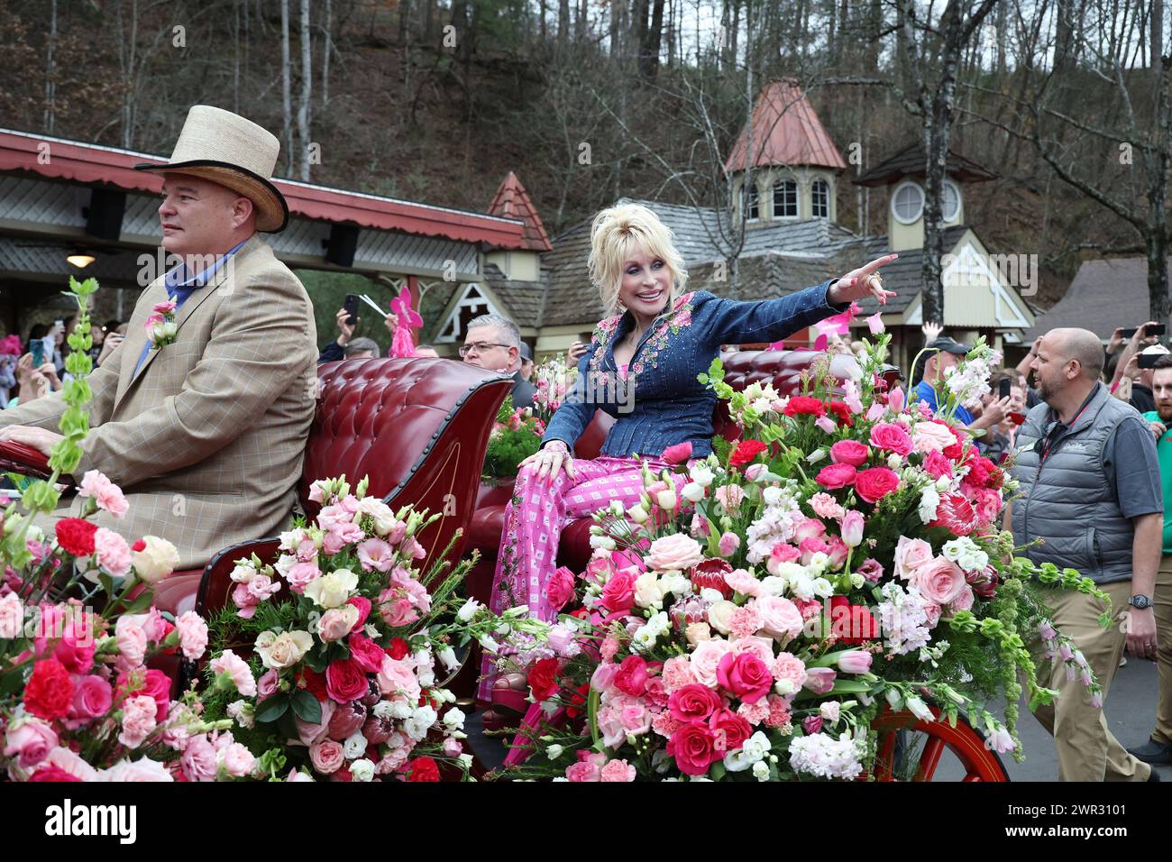 Pigeon USA. 08th Mar, 2024. Dolly Parton at the opening of the