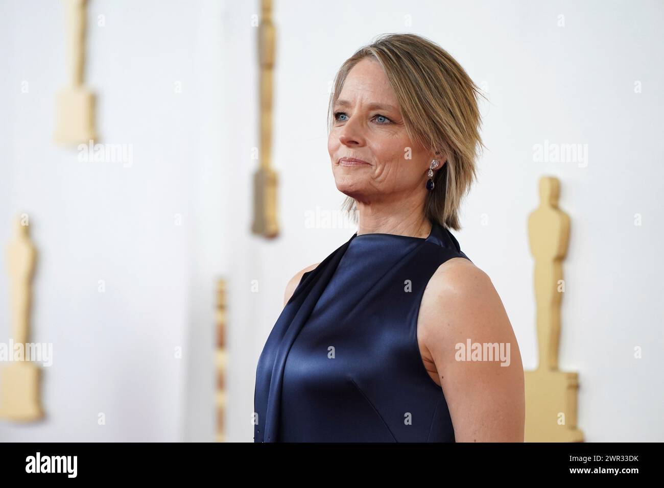 Jodie Foster arrives at the Oscars on Sunday, March 10, 2024, at the Dolby Theatre in Los