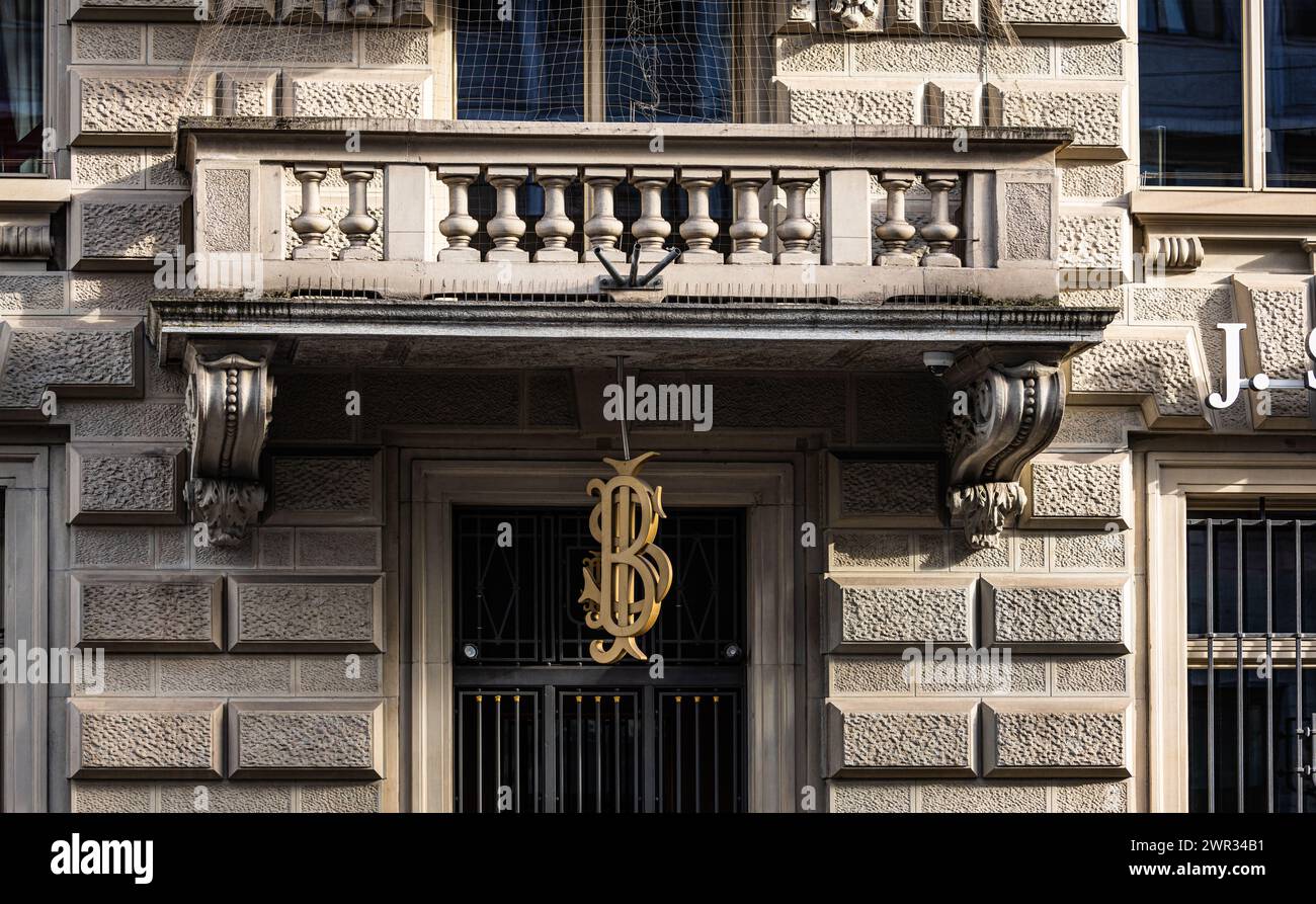 Die Filiale in Zürich am Paradeplatz von der Privatbank J. Safra