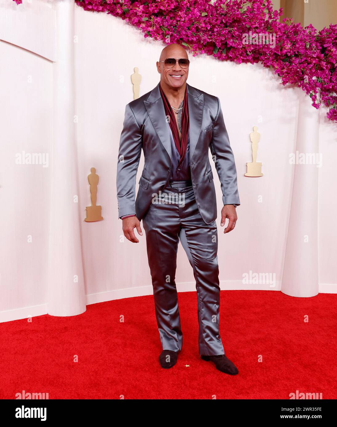 Hollywood, United States. 10th Mar, 2024. Dwayne Johnson arrives on the ...