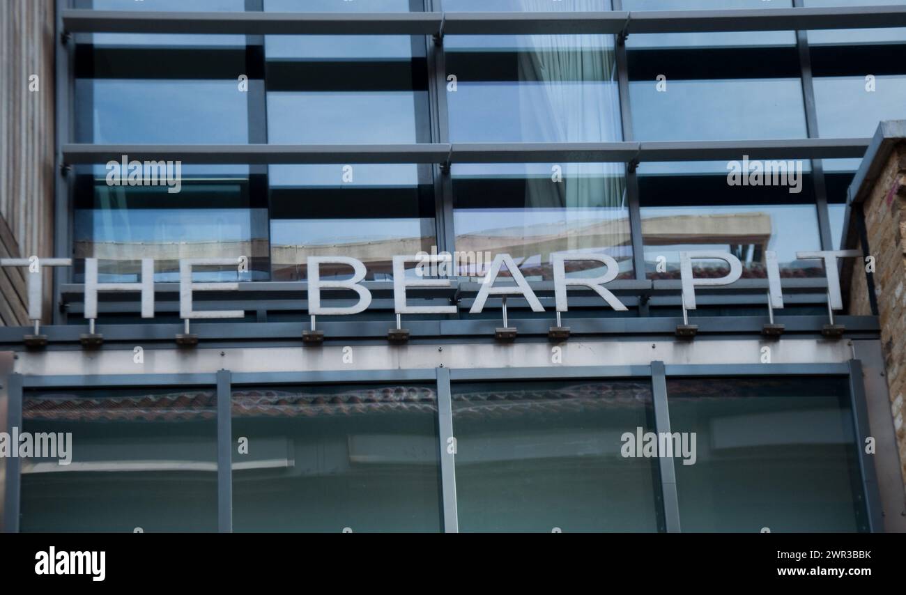 The bear pit theatre southwick london uk stock photo alamy