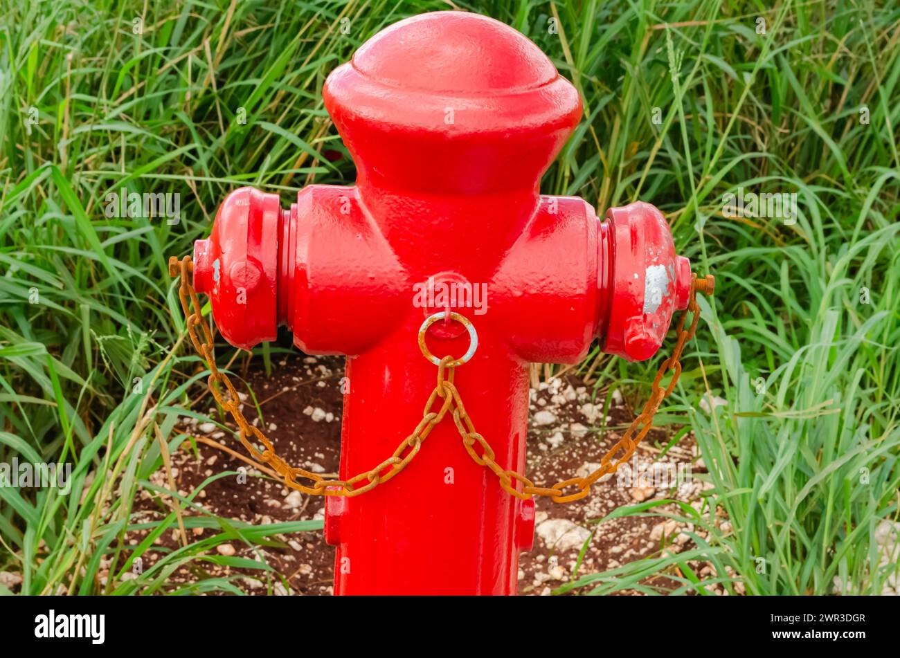 Top Of Fire Hydrant Stock Photo - Alamy