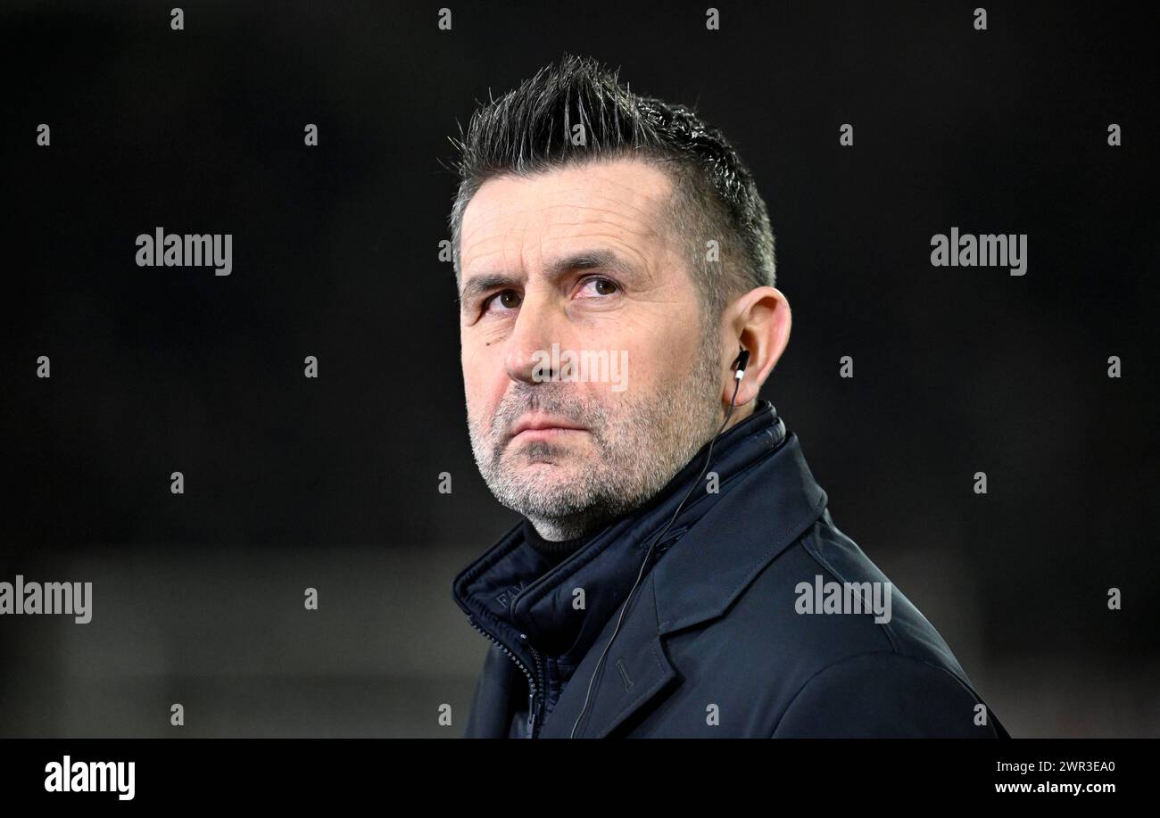 Coach Nenad Bjelica 1. FC Union Berlin FCU, Portrait, MHPArena, MHP Arena Stuttgart, Baden-Wuerttemberg, Germany Stock Photo