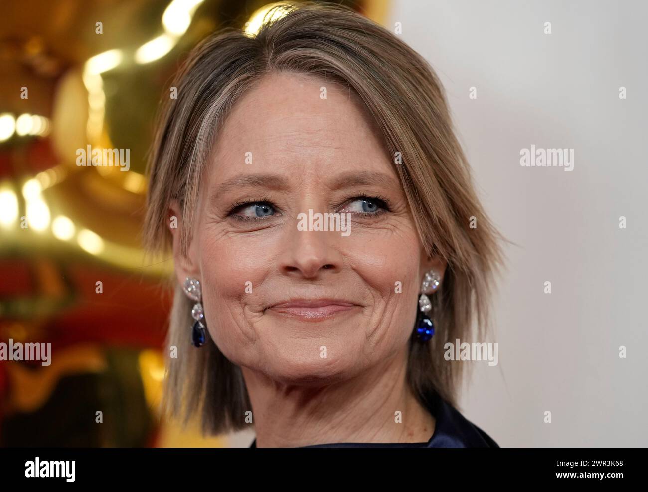 Jodie Foster arrives at the Oscars on Sunday, March 10, 2024, at the Dolby Theatre in Los