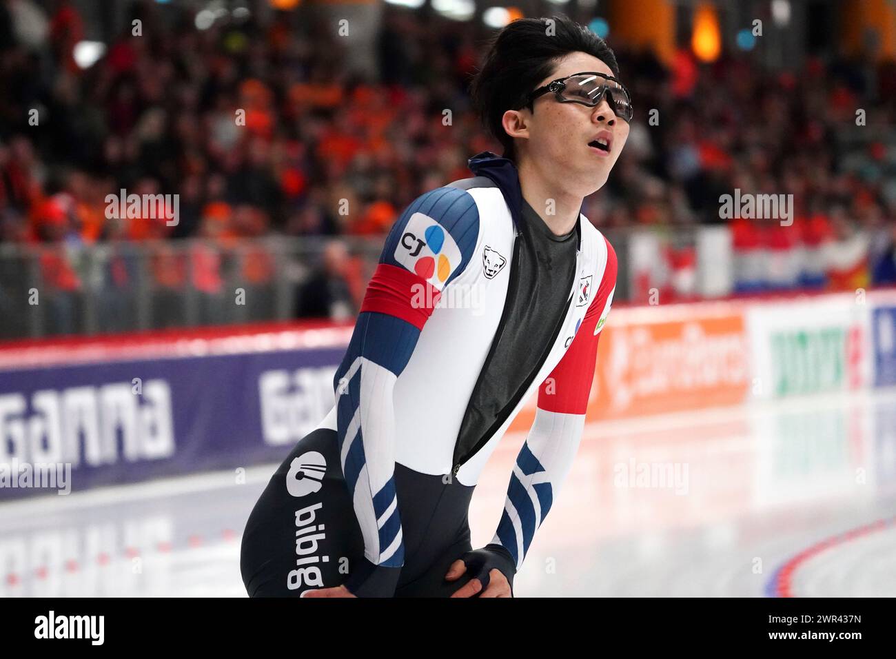 SangHyeok Cho (KOR) during ISU World Speed Skating Allround and Sprint Championships on March 8