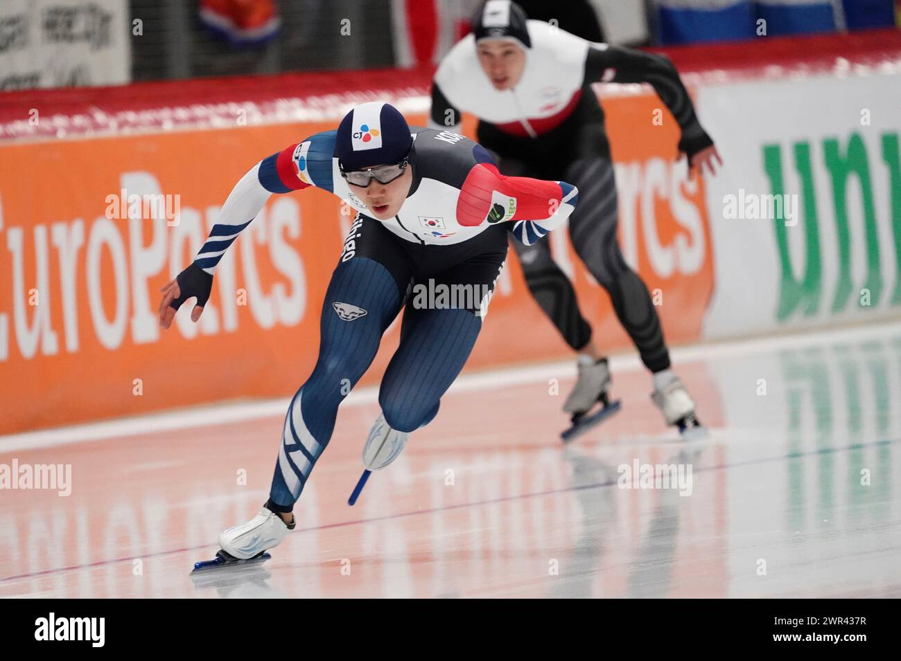 SangHyeok Cho (KOR) during ISU World Speed Skating Allround and Sprint Championships on March 8