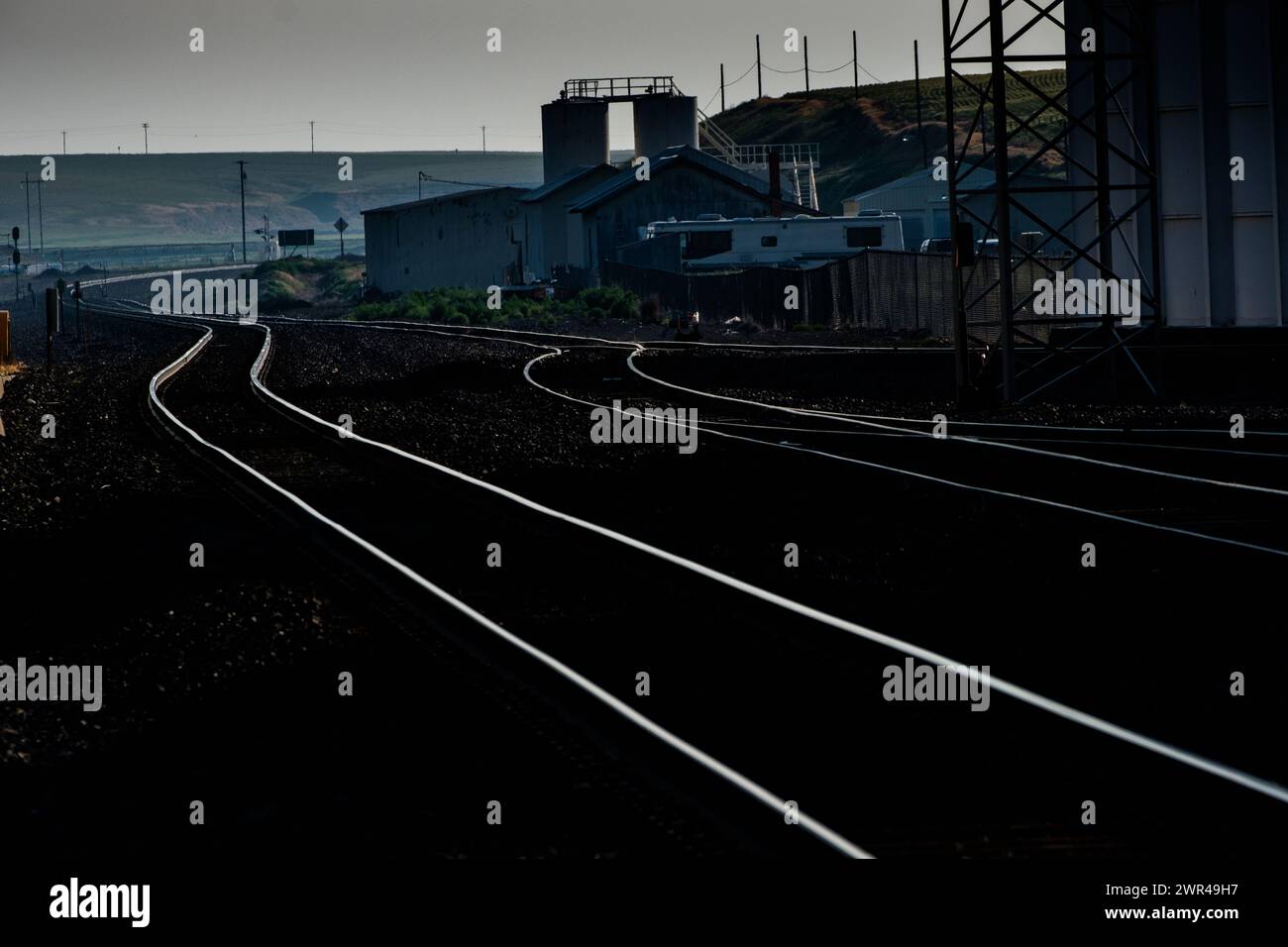 Ritzville Warehouse Co., Ritzville, Washington State, USA, a farmer